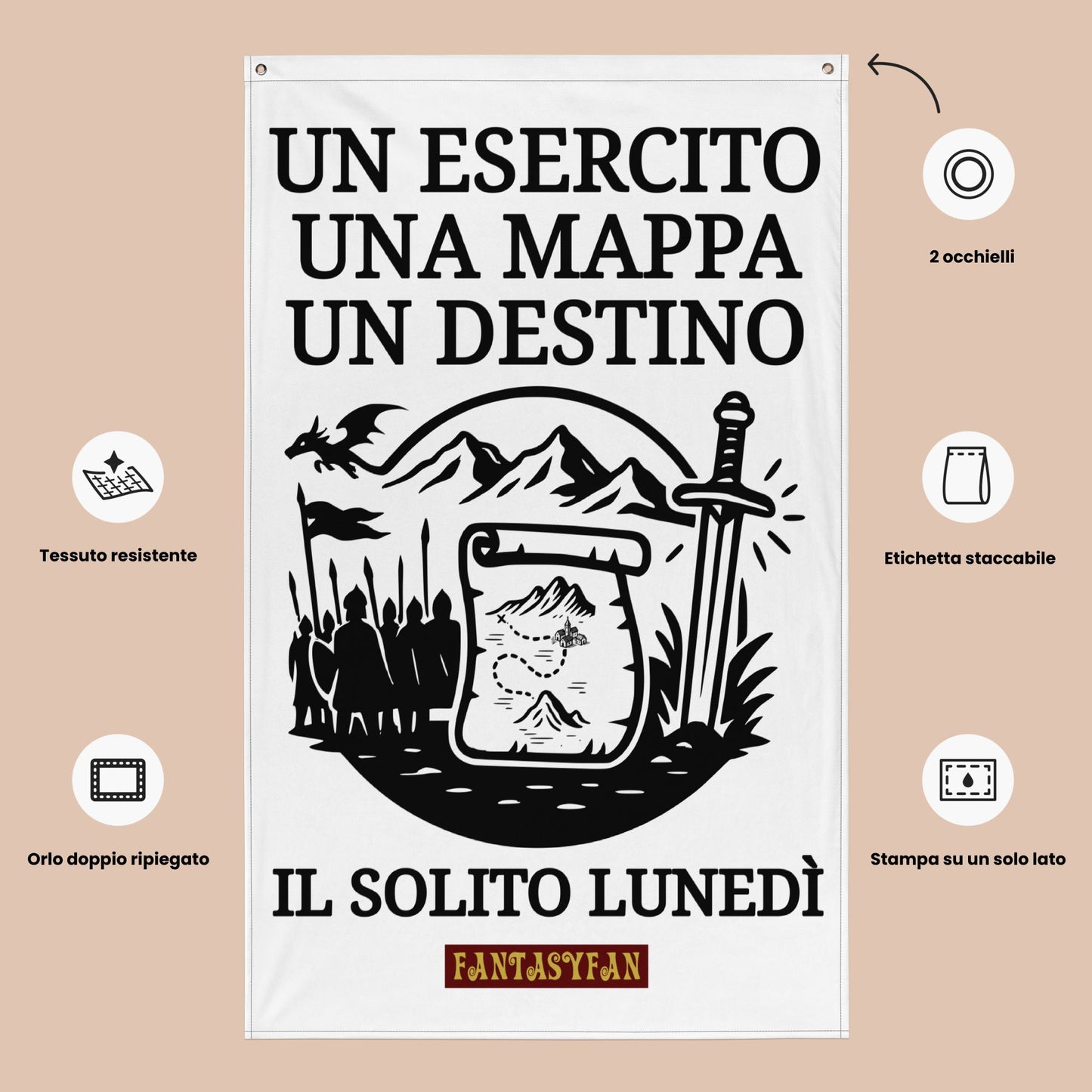Bandiera FantasyFan - Il solito lunedì