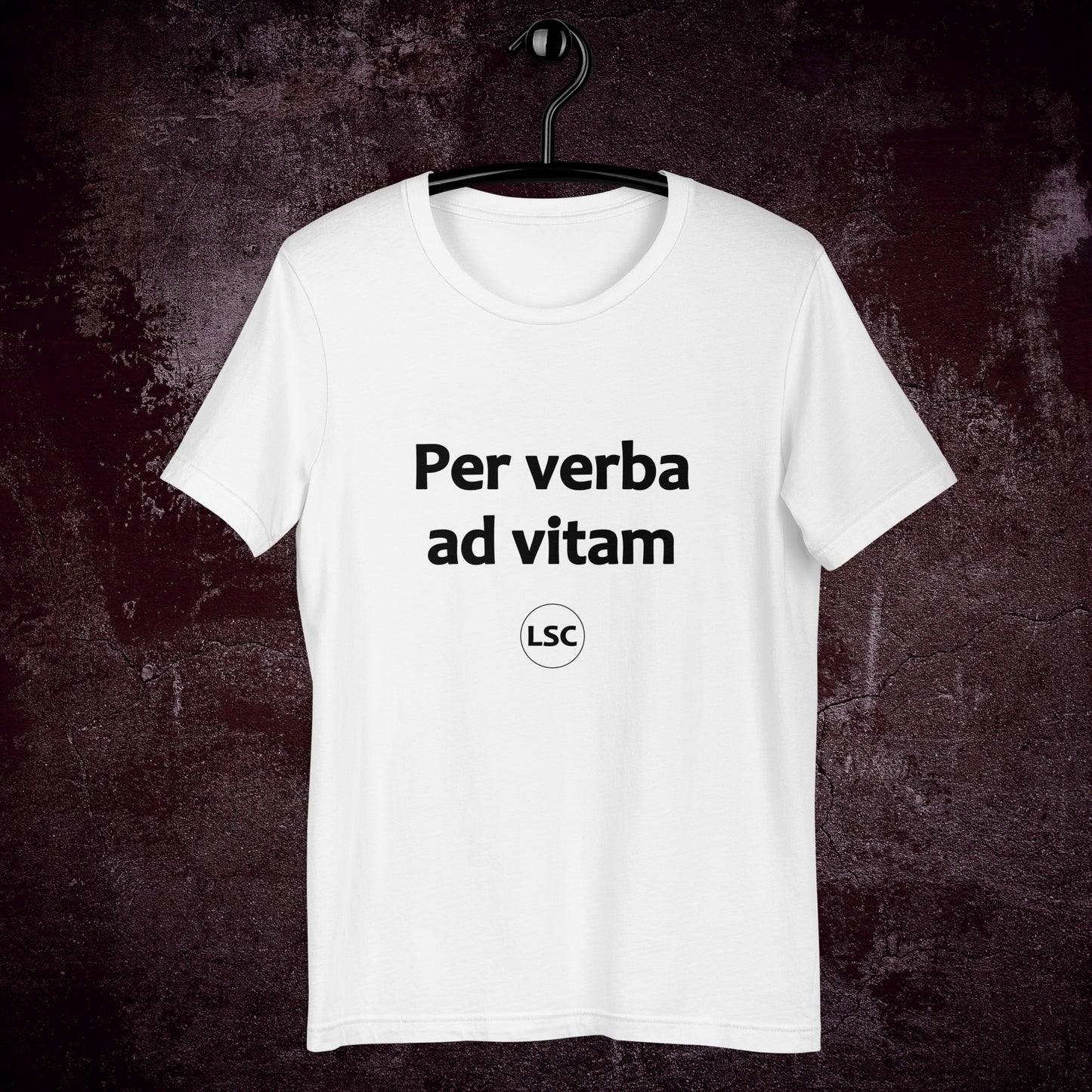 Maglietta Unisex Premium - Per verba ad vitam