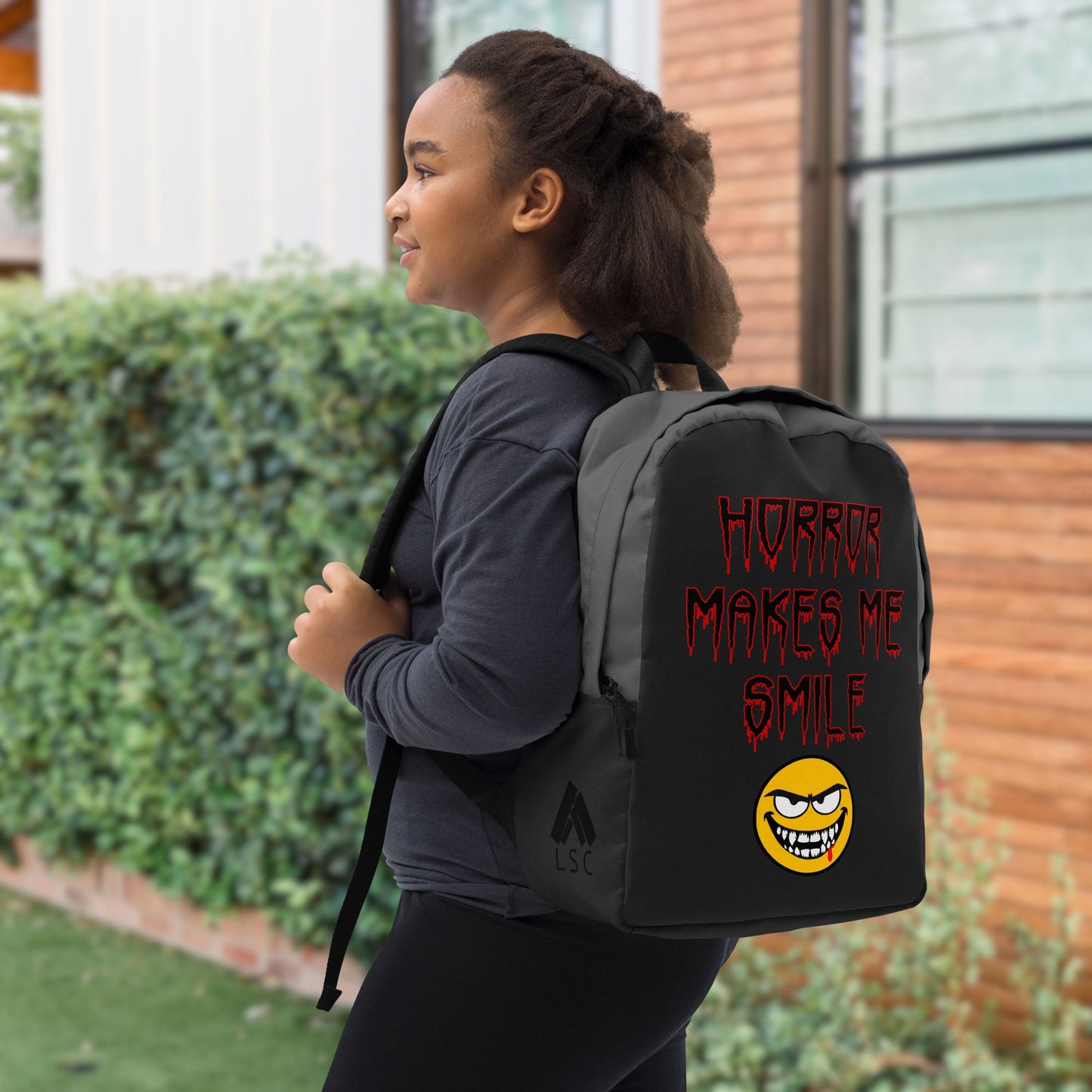 Zaino Minimal HorrorFan - Smile