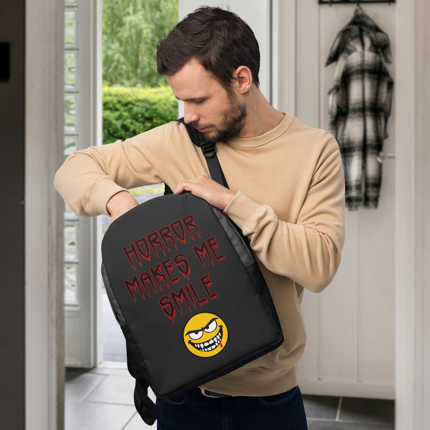 Zaino Minimal HorrorFan - Smile