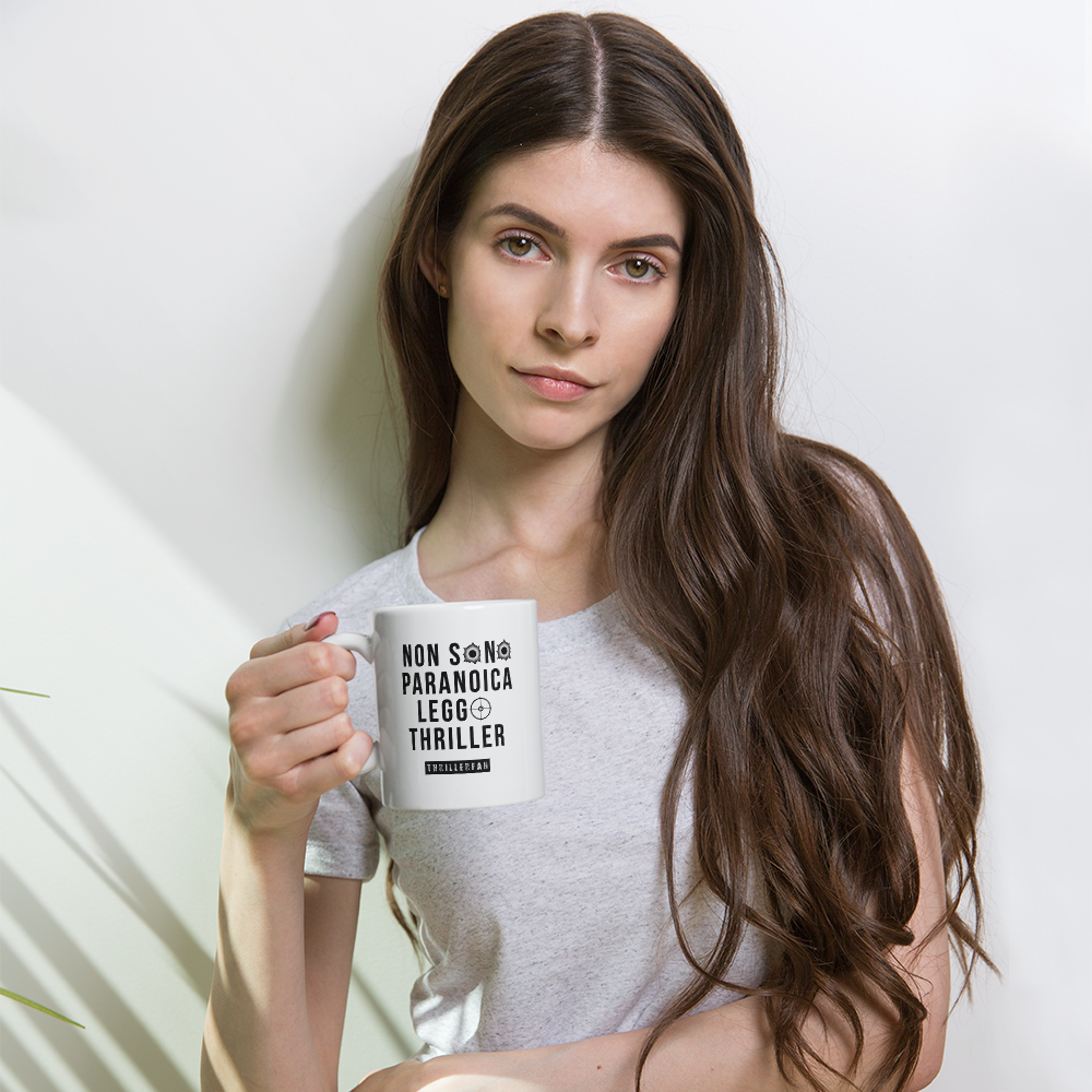 Tazza bianca ThrillerFan - Paranoica