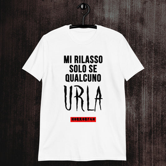 Maglietta Unisex HorrorFan - Urla
