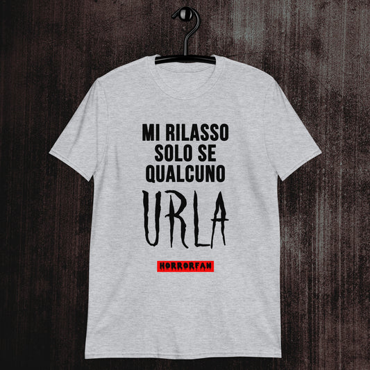 Maglietta Unisex HorrorFan - Urla