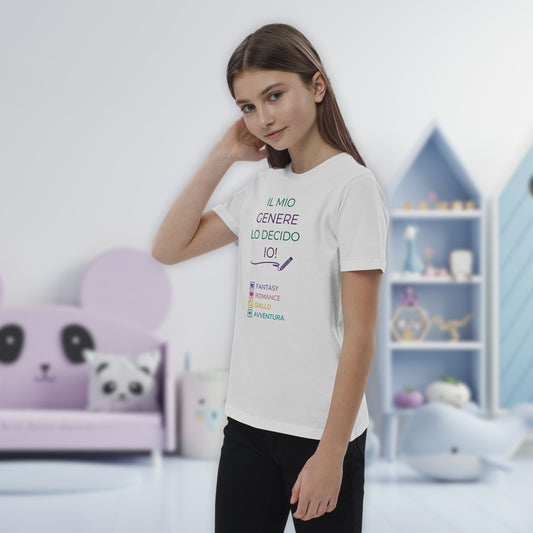 Maglietta in Cotone Organico per Bambini/e - Il Mio Genere