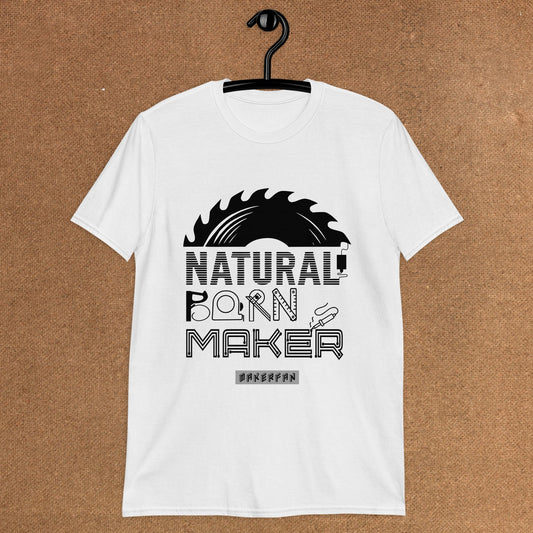 Maglietta Unisex MakerFan - Natural born