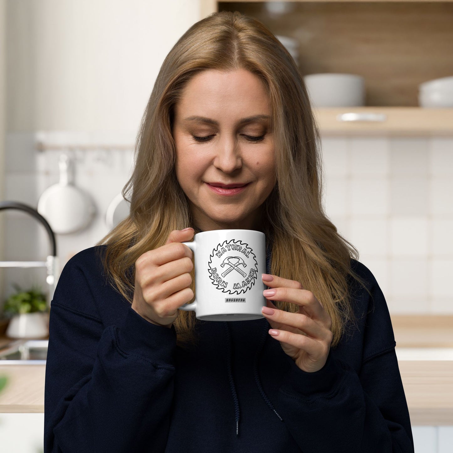 Tazza bianca MakerFan - Born maker