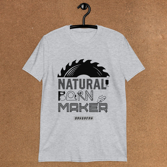 Maglietta Unisex MakerFan - Natural born