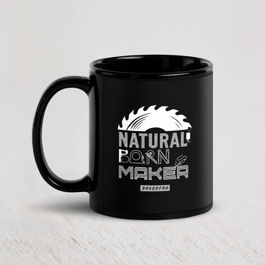 Tazza nera MakerFan - Natural born