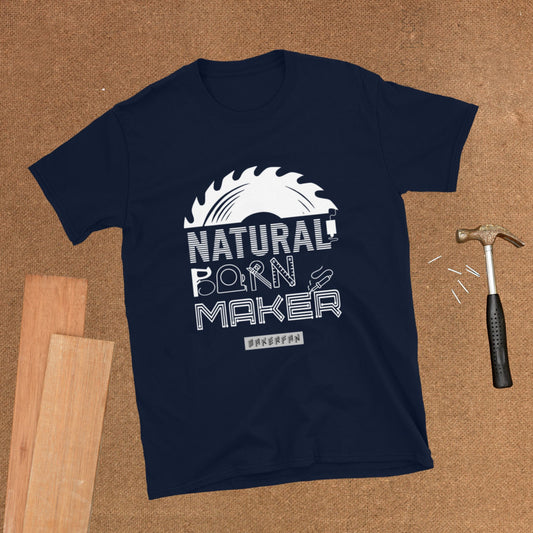 Maglietta Unisex MakerFan - Natural born