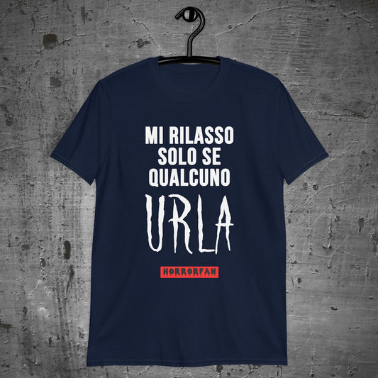 Maglietta Unisex HorrorFan - Urla