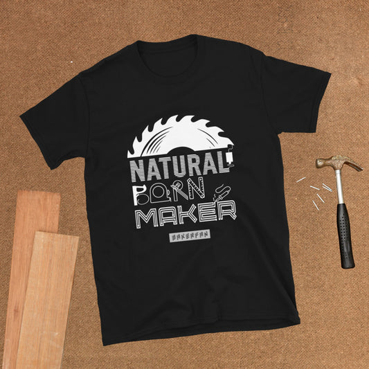 Maglietta Unisex MakerFan - Natural born