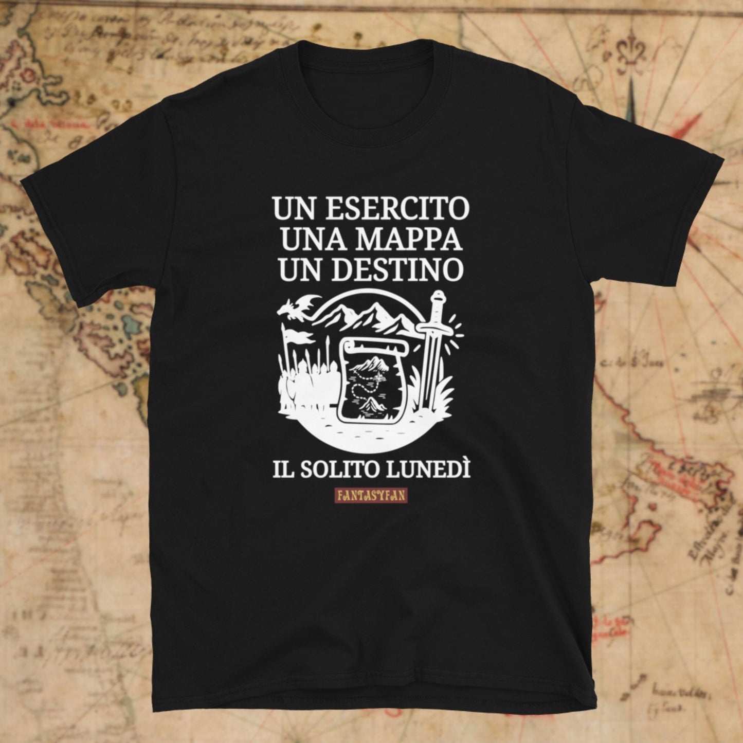 Maglietta Unisex FantasyFan - Il solito lunedì