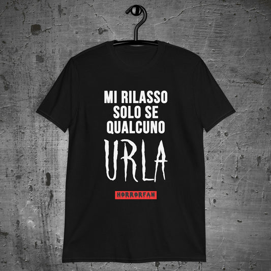 Maglietta Unisex HorrorFan - Urla