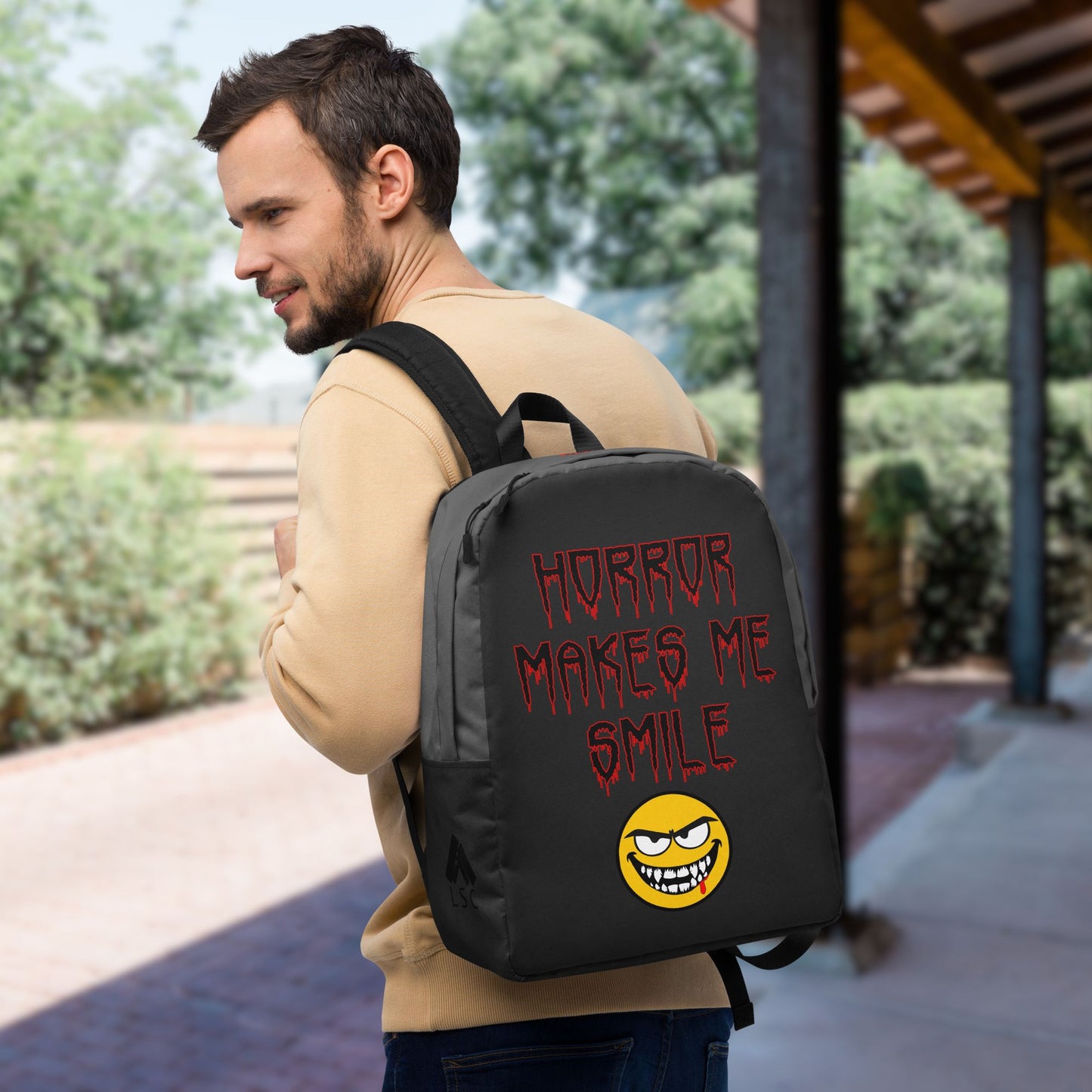 Zaino Minimal HorrorFan - Smile