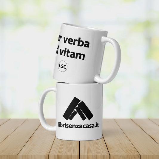 Tazza bianca - Per verba ad vitam